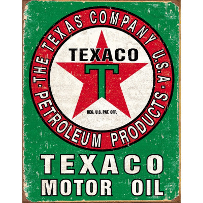 Tin sign Texaco Motor Oil TSN1927