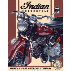 Blechschild Indian 48 Chief TSN2009