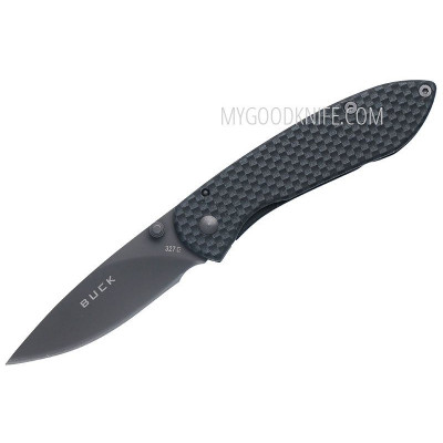 Folding knife Buck 327 Nobleman™ carbon fiber 0327CFS-B 6.7cm - 1