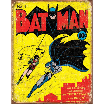 Blechschild Batman 1 Cover TSN1966