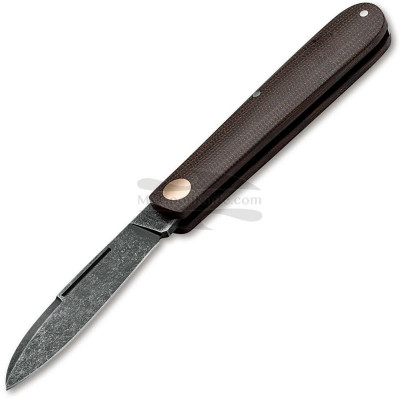 Folding knife Böker Barlow Prime Micarta Green 115942 6.9cm