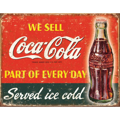 Жестяная табличка Coca Cola Part of Every Day TSN1820