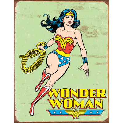 Blechschild Wonder Woman Retro TSN1642