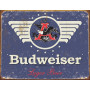 Blechschild Budweiser 1936 Weathered TSN1383