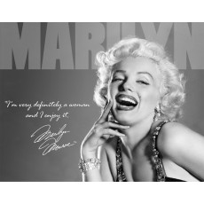 Cartel de chapa Marilyn Monroe Definitely TSN1532