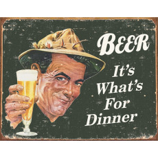 Tina kyltti Ephemera - Beer For Dinner TSN1424