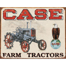 Tina kyltti Case Tractor - CC High TSN1230