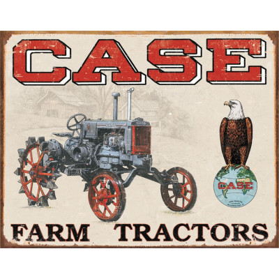 Blechschild Case Tractor - CC High TSN1230