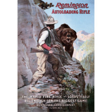 Blechschild Remington Right of Way TSN0927