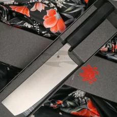 Nakiri Japanese kitchen knife Spyderco Wakiita K17GP 18.5cm