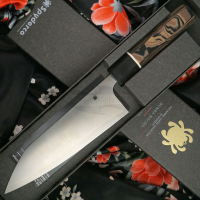 Couteau Japonais Spyderco Bunka Bocho K18GPBNBK 19.6cm
