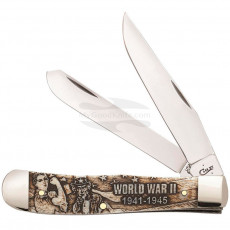 Folding knife Case War Series Trapper WWII 22030 8.4cm