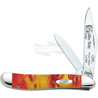 Складной нож Case Golden Ruby Peanut 9220GR 5.4см