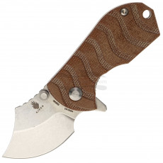 Складной нож Kizer Cutlery Flip Shank Micarta Tan Ki2521A3 5.1см