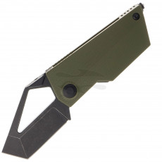 Folding knife Kizer Cutlery Cyber Blade G-10 Green V2563A1 5.4cm