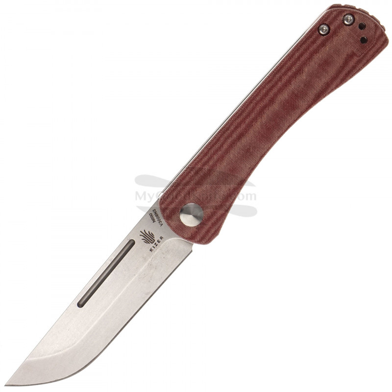 Folding Knife Kizer Cutlery Pinch Micarta Red V3009N5 7.7cm For Sale ...