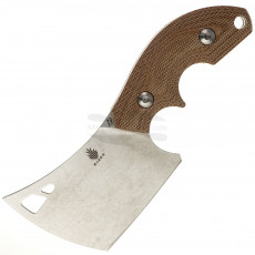 Cuchillo de hoja fija Kizer Cutlery Butcher Micarta Brown 1039C2 6.2cm