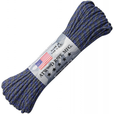 Паракорд Atwood Rope Thin Blue Line RG1236H