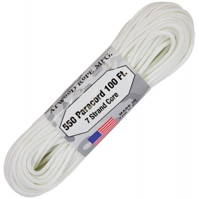 Paracord Atwood Rope White RG1220H