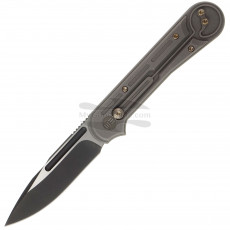 Taschenmesser We Knife Double Helix Gray Titanium Black 815E 8.4cm