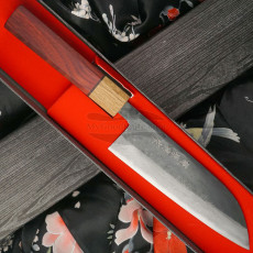Santoku Japanese kitchen knife Tsutomu Kajiwara TK-1115 16.5cm