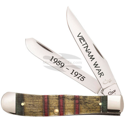 Couteau Trapper Case Vietnam War Gift Set 22040 8.3cm
