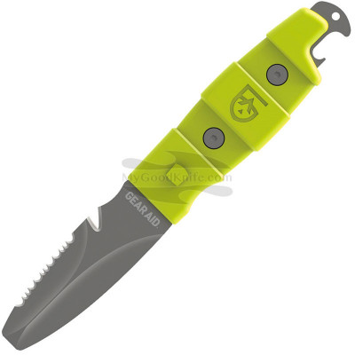 Couteau de Plongée Gear Aid AKUA Paddle Dive Knife Green 62065 7.6cm