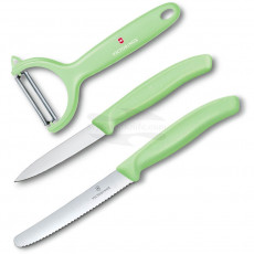 Набор кухонных ножей Victorinox Swiss Classic Apple Green 6.7116.33L42