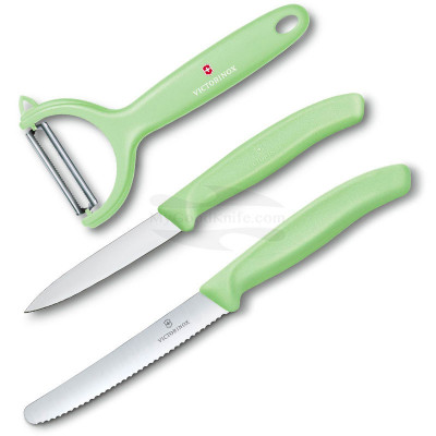 Le set de couteaux Victorinox Swiss Classic Apple Green 6.7116.33L42