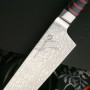 Gyuto Japanisches Messer Ryusen Hamono Houenryu Black and Red HE-202 21cm