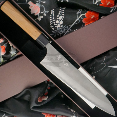 Gyuto Couteau Japonais Yoshimi Kato Aogami super D-506 24cm
