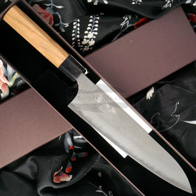 Gyuto Japanese kitchen knife Yoshimi Kato Aogami super D-505 21cm