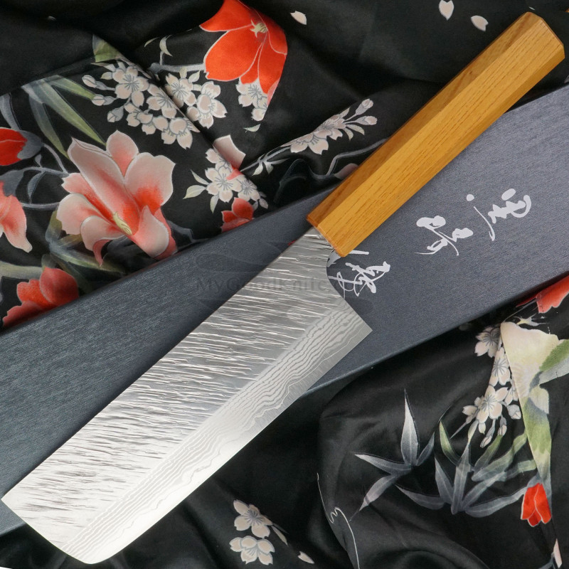 Nakiri Japanese kitchen knife Tojiro GAI F-1350 16.5cm for sale