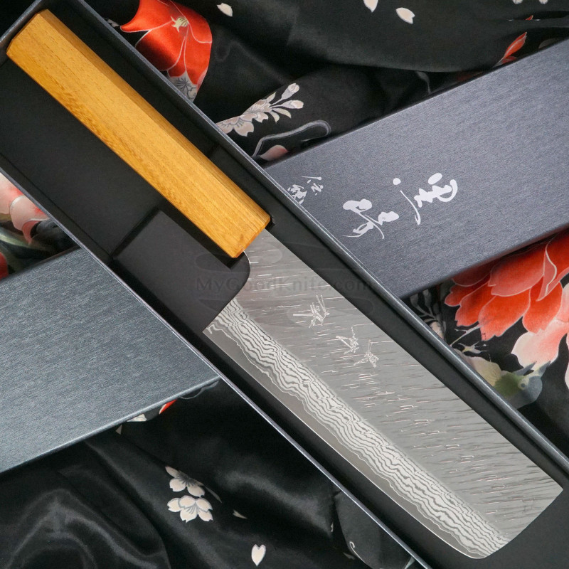 Nakiri Japanese kitchen knife Tojiro GAI F-1350 16.5cm for sale