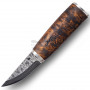 Cuchillo Finlandes Roselli Damascus Grandmother RD330P 5.5cm