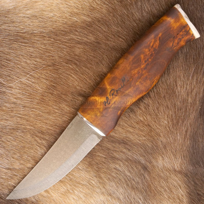 Finnish knife Roselli Hunting Nalle Reindeer Antler RW200AL 10.5cm