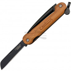 Diving knife Camillus Folding with Marlin Spike, Bamboo Handle 18589 7cm