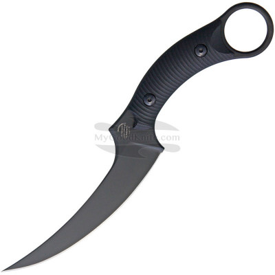 Tactical knife Bastinelli Mako Fixed Black  BAS206B 11.4cm - 1