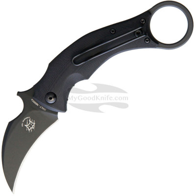 Folding karambit knife Bastinelli Black Bird  BAS210B 6.3cm - 1