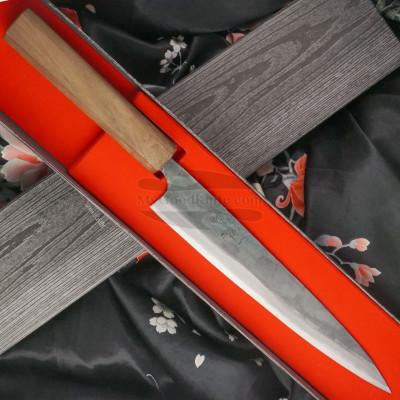 Sujihiki Japanese kitchen knife Ittetsu Shirogami IW-11818 21cm