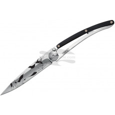 Складной нож Deejo Tattoo Cat 9AB020 7.4см