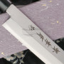 Yanagiba Couteau Japonais Sakai Takayuki Inox Black Lacqured with Saya 04313A 24cm