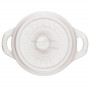 Staub Mini Cocotte redonda cerámica 10cm, blanco 40511-083-0