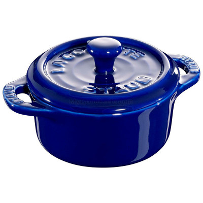 Staub керамический мини-кокот, 10 см, темно-синий 40510-786-0