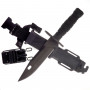 Taktinen veitsi Ontario M9 Bayonet Musta 6143 18cm