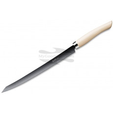 Кухонный нож слайсер Nesmuk JANUS для тонкой нарезки, Juma Ivory 26см