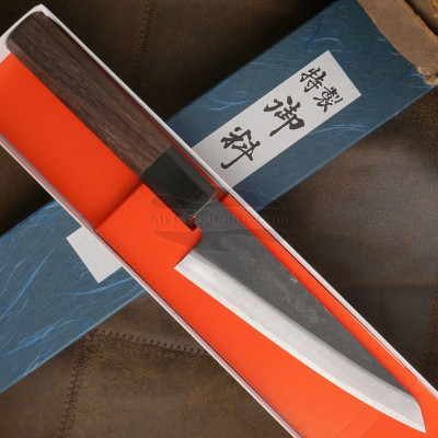 Japanese kitchen knife Hideo Kitaoka Honesuki Ao2 15cm
