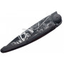Folding knife Deejo Tattoo Black Ride or die 1GB134 9.5cm - 2