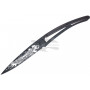 Folding knife Deejo Tattoo Black Angels 1GB109 9.5cm - 1