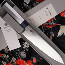 Gyuto Japanese kitchen knife Seki Kanetsugu Heptagon-Silver 8005 21cm